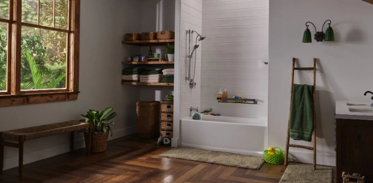 Tub to Walk-In Shower Conversion in Plymouth, MI