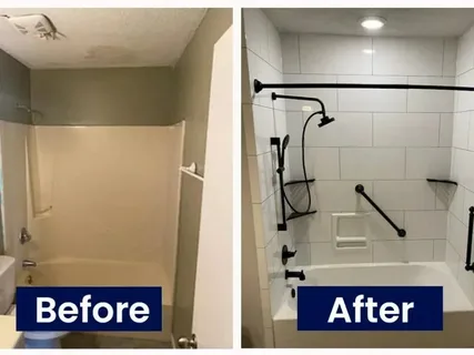 Tub to Walk-In Shower Conversion Near Me | Plymouth MI