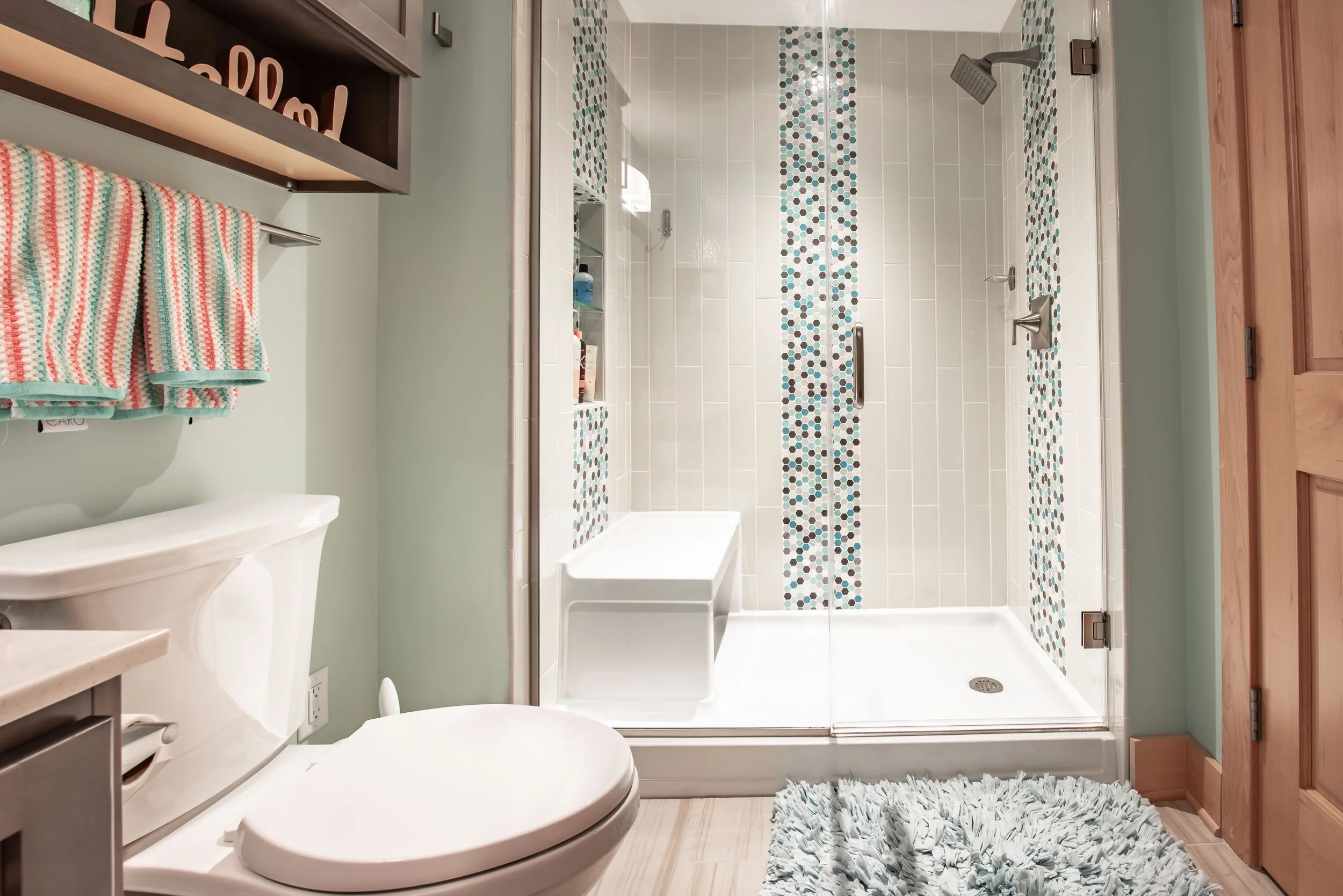 Tub to Walk-In Shower Conversion