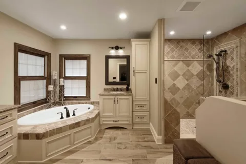 Tub to Walk-In Shower Conversion